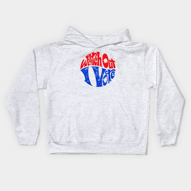 Vote Kids Hoodie by retrorockit